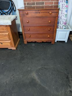 Wooden dresser