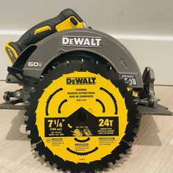 FLEXVOLT 60V MAX Cordless Brushless 7-1/4 in. Circular Saw with Brake (Tool Only)