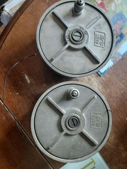 Grip-Rite, 2"w x 6"d, cast aluminum, Tie Wire Reel