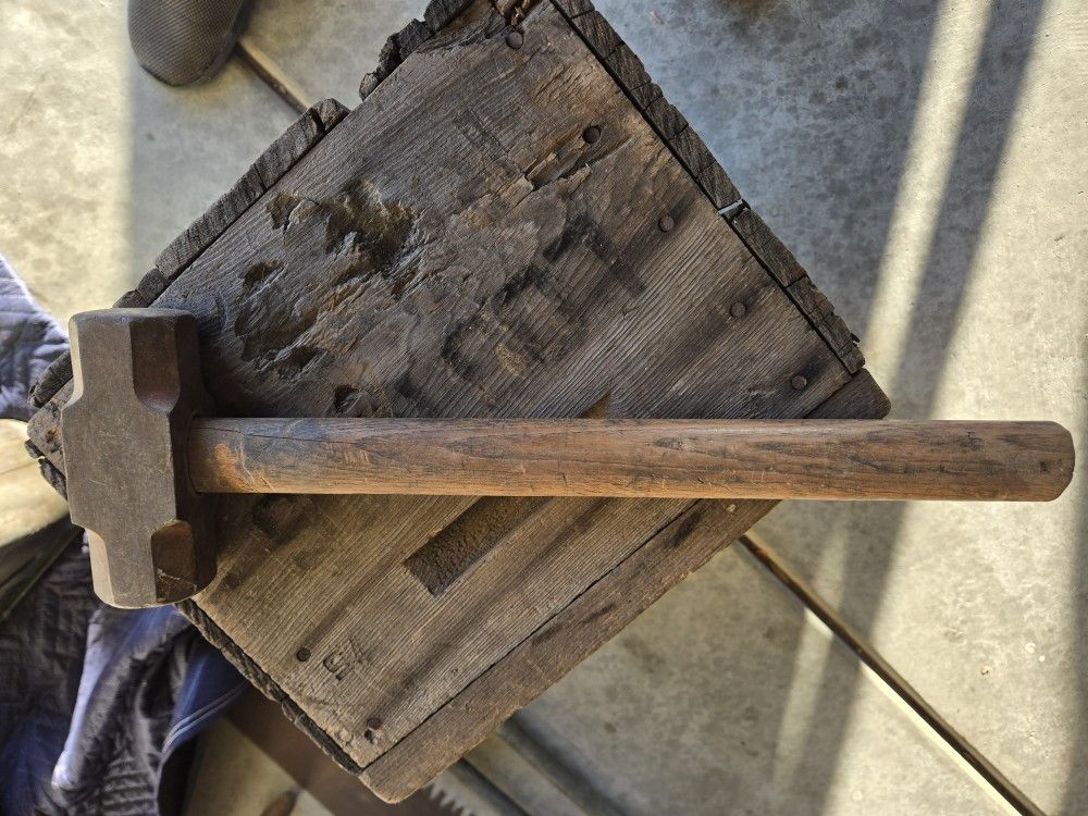 Antique Blacksmith Hammer – Early 1900s(OBO)