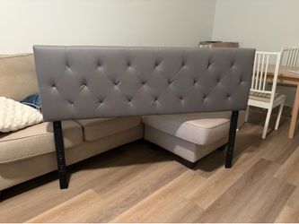 Grey Headboard