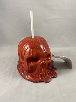 Evil caramel apple Halloween prop decoration