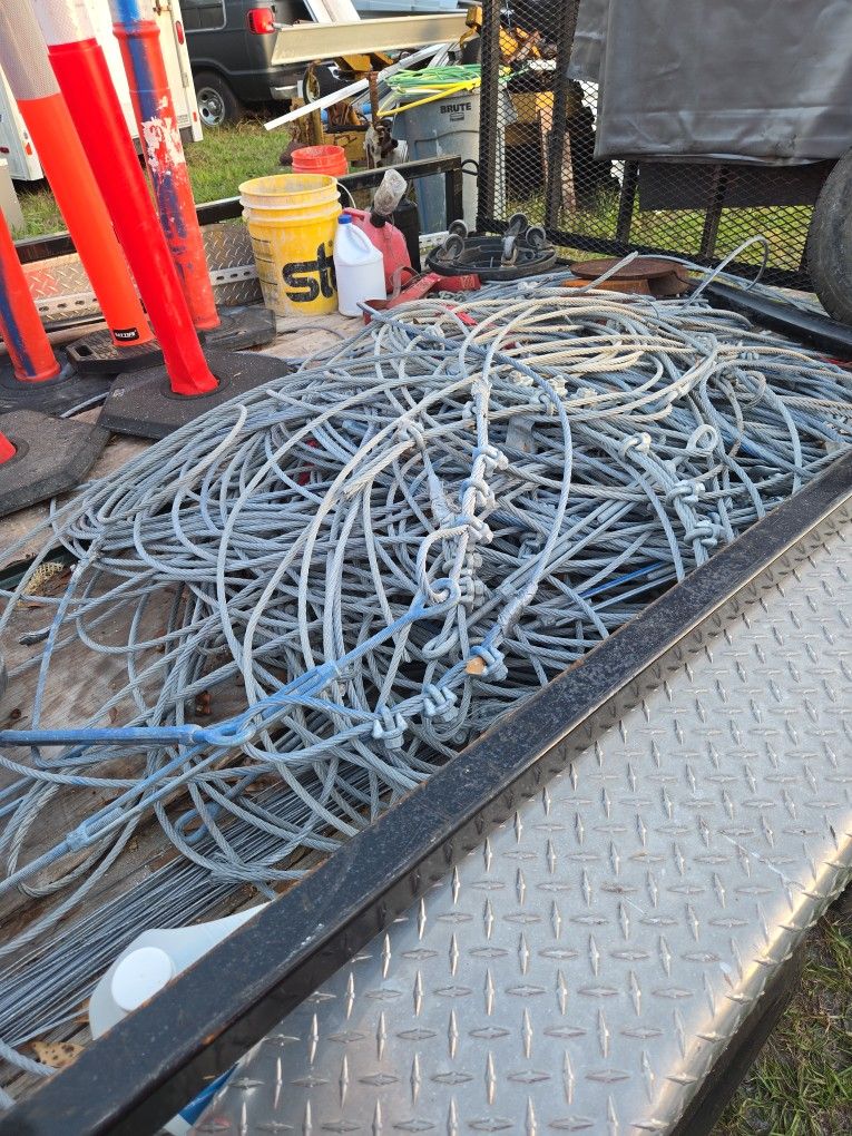 3/8 Galvenized Cable