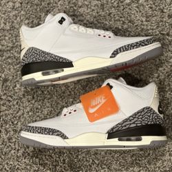 Air Jordan 3 Reimagined White Cement Size 10,11.5,12,13