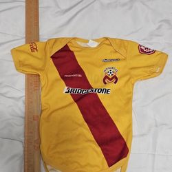 Monarcas Soccer Club Baby Onecie 