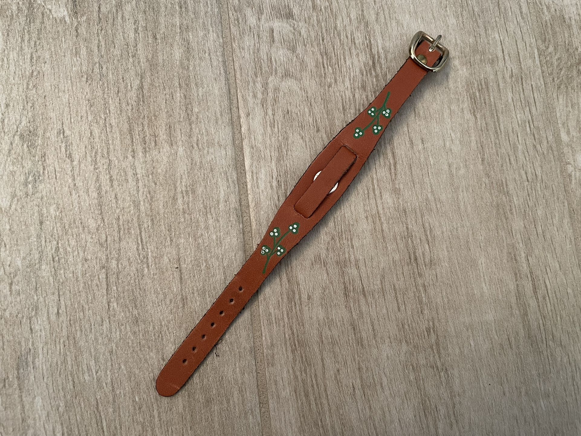 Brown “Leather” Bracelet