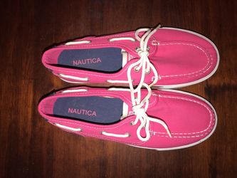 Nautica boat shoes size Men 5 women 7