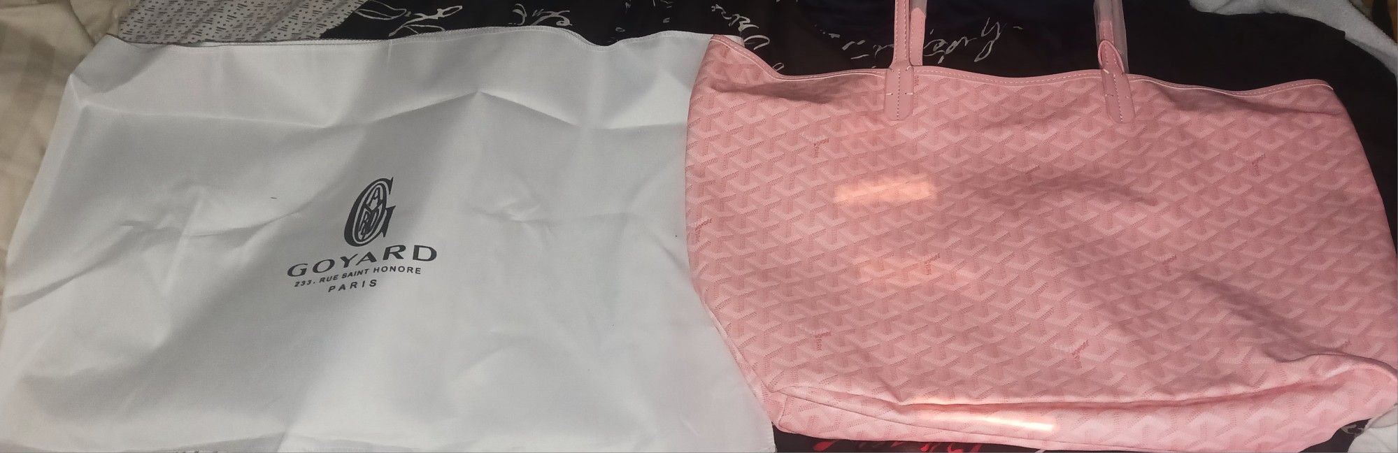 Pink Goyard Bag
