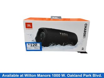 Jbl Charge 5 Black Portable Speaker