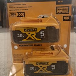 Dewalt Battery 20v Max 5AH 
