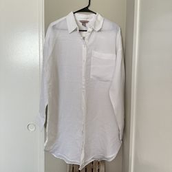 H&M Women’s Oversized Shirt White S