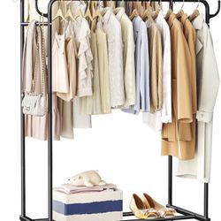 Clothes Rack, Rolling Clothing Rack (N52)