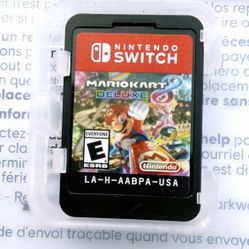 MarioKart 8 Deluxe Nintendo Switch.