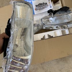 Chrome Headlights Tahoe ,Suburban,Silverado 2000 -2006