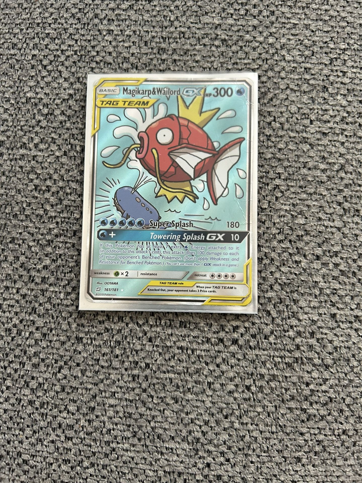 Magikarp & Wailord GX – Tag Team Pokémon TCG Card