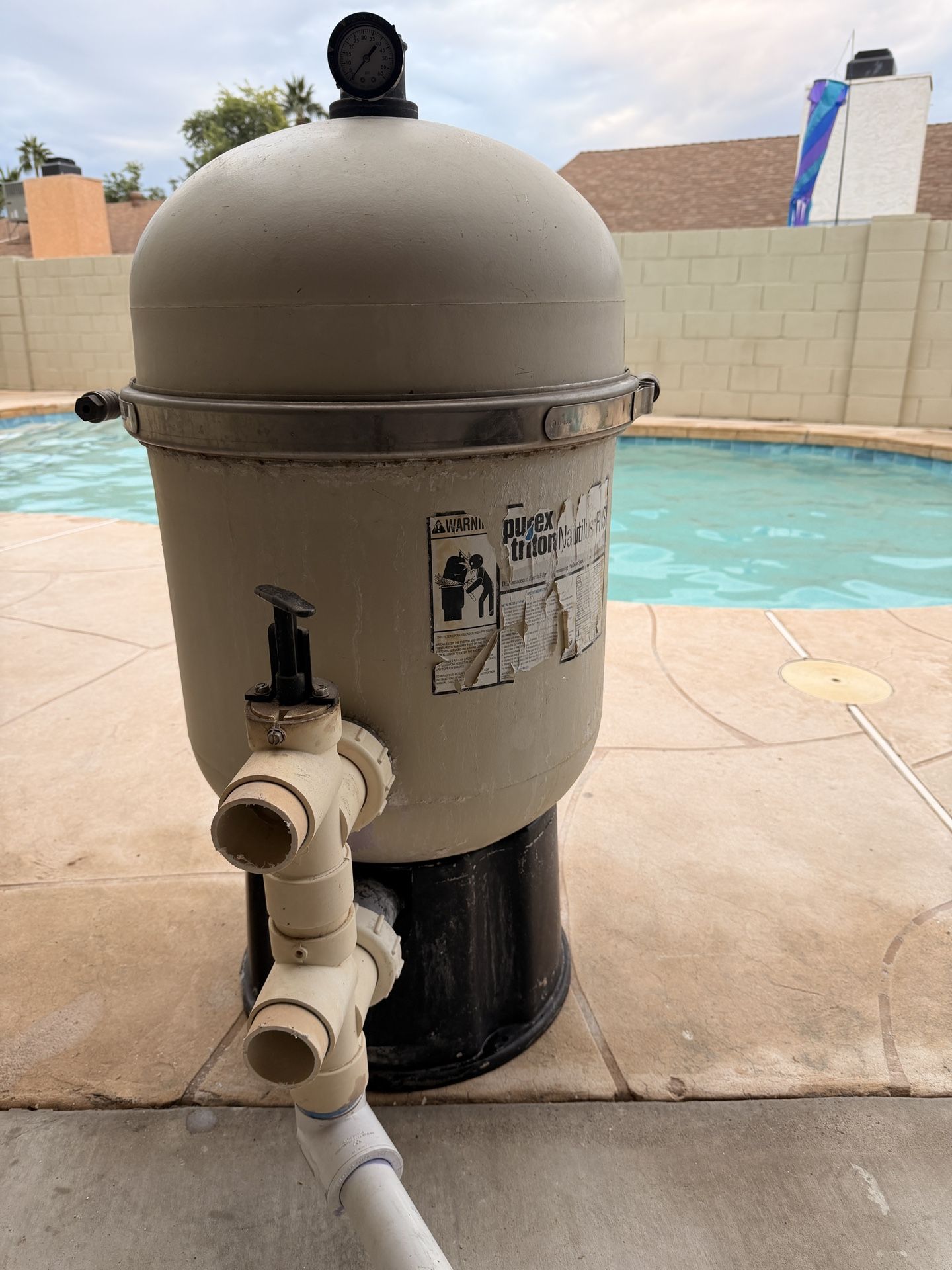 Purex Nautilus FNS DE Filter 360 Pool Filter 