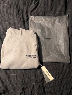 Oatmeal Grey Essentials Hoodie