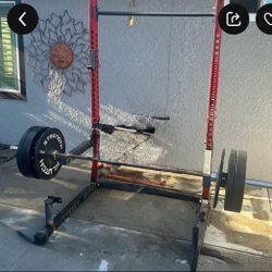 Klutch squat rack