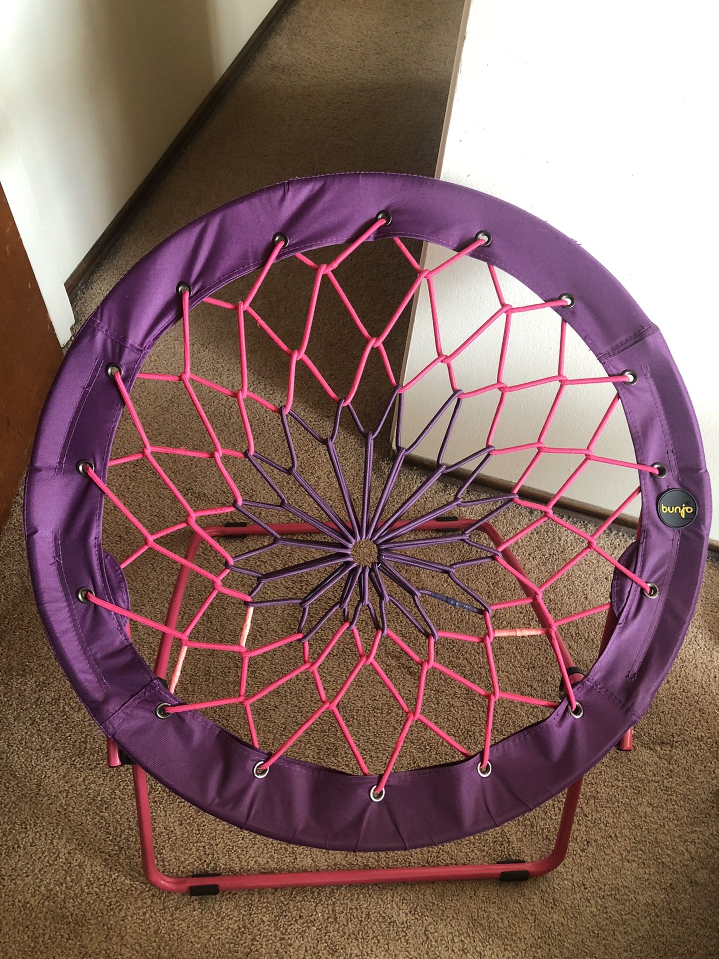 Bunjo Bungee Chair (purple/pink)