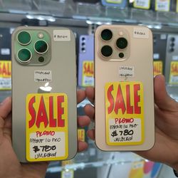 iPhone 16 Pro Unlocked 128GB $80 Down 
