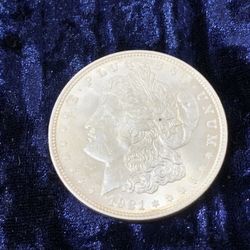 1921 BU Morgan Silver Dollar 