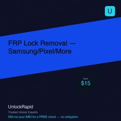 Remove FRP Lock — All Android Phones
