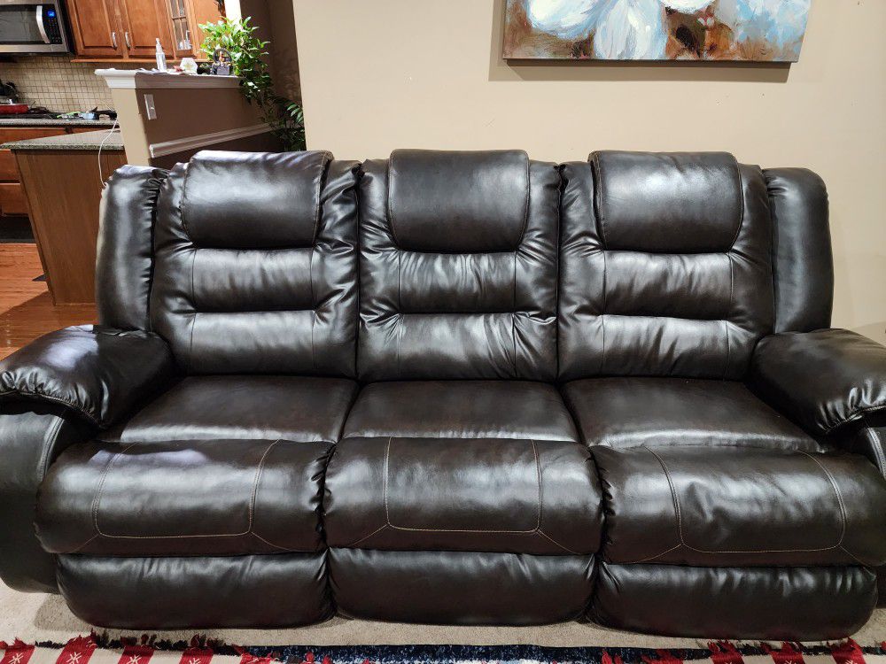 Gently Used Recliner Couch
