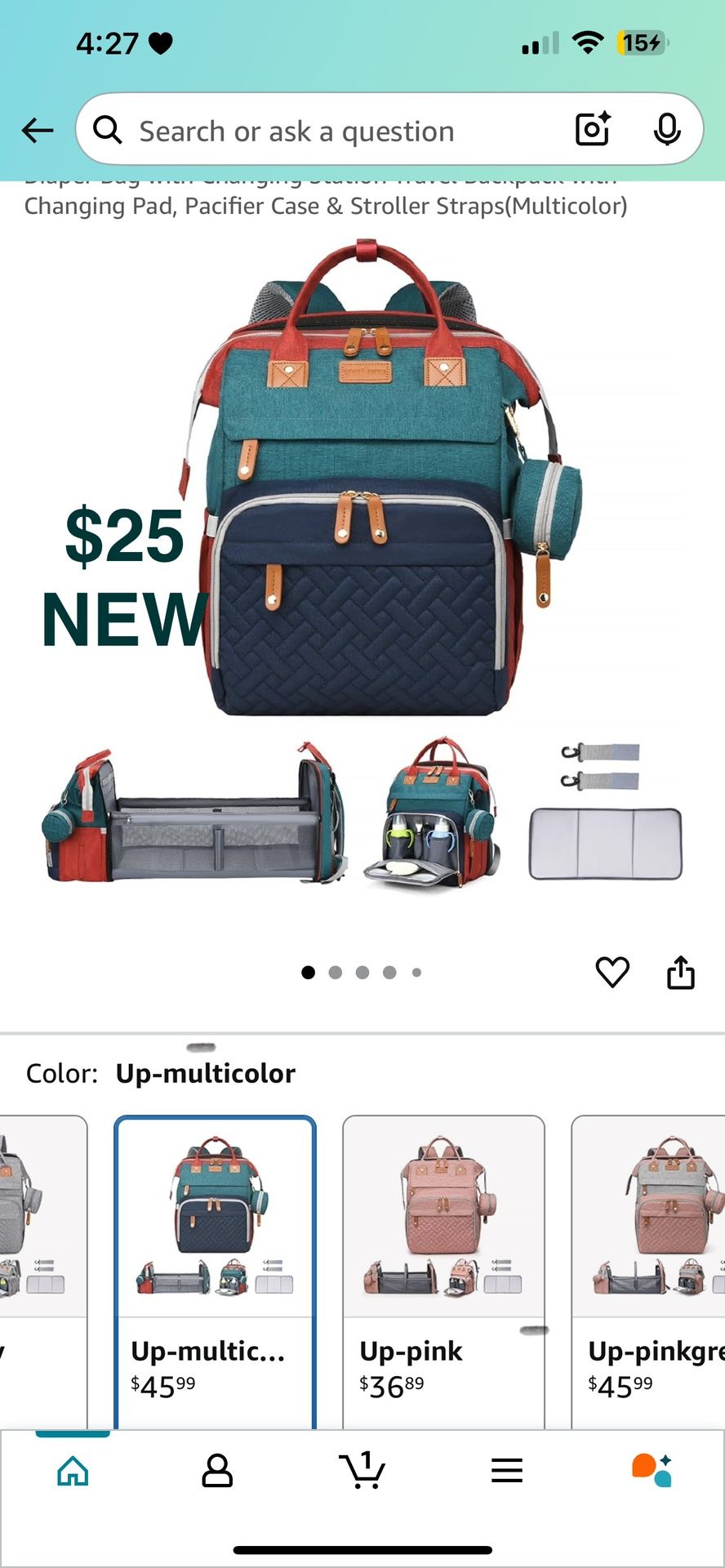 Backpack Diaper Bag