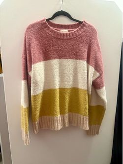 Color-block sweater