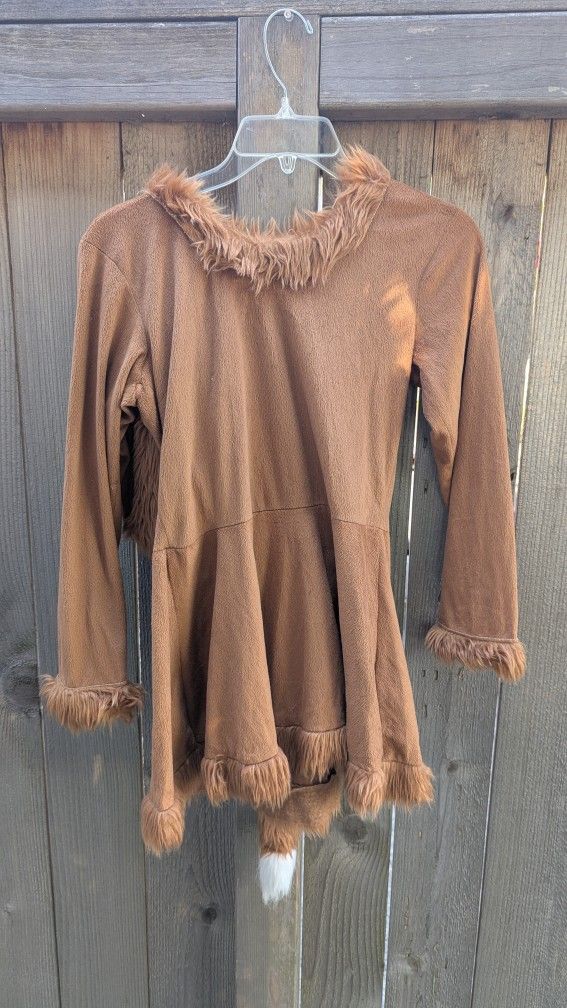 Lion 3 Piece Halloween Costume Girls Dress Size 12-14