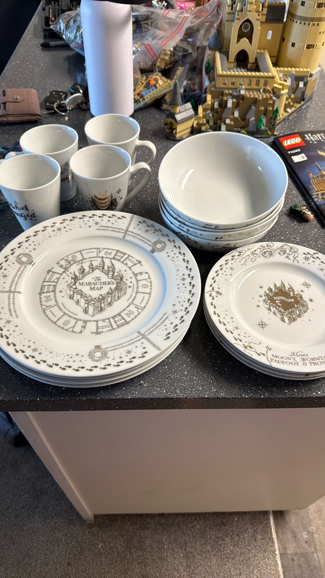 Harry Potter Fine Plate Bowl And Cup Set
