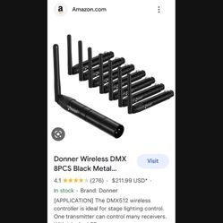 Brand New Donner 9pcs 9pcs Stage Lighting Each $30 