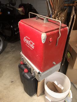 Authentic Antique Coca-cola Ice Chest