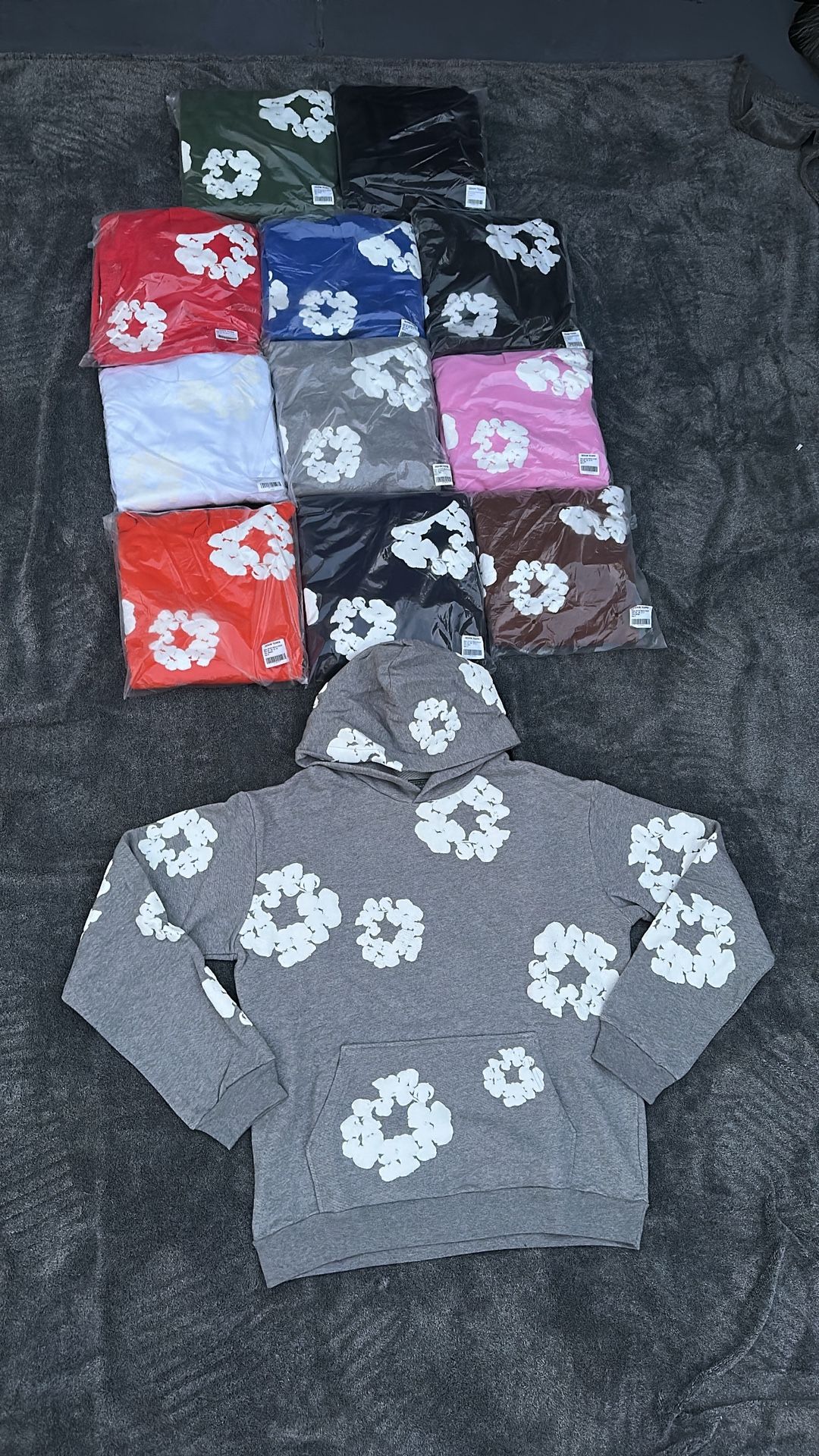 Denim tear hoodies
