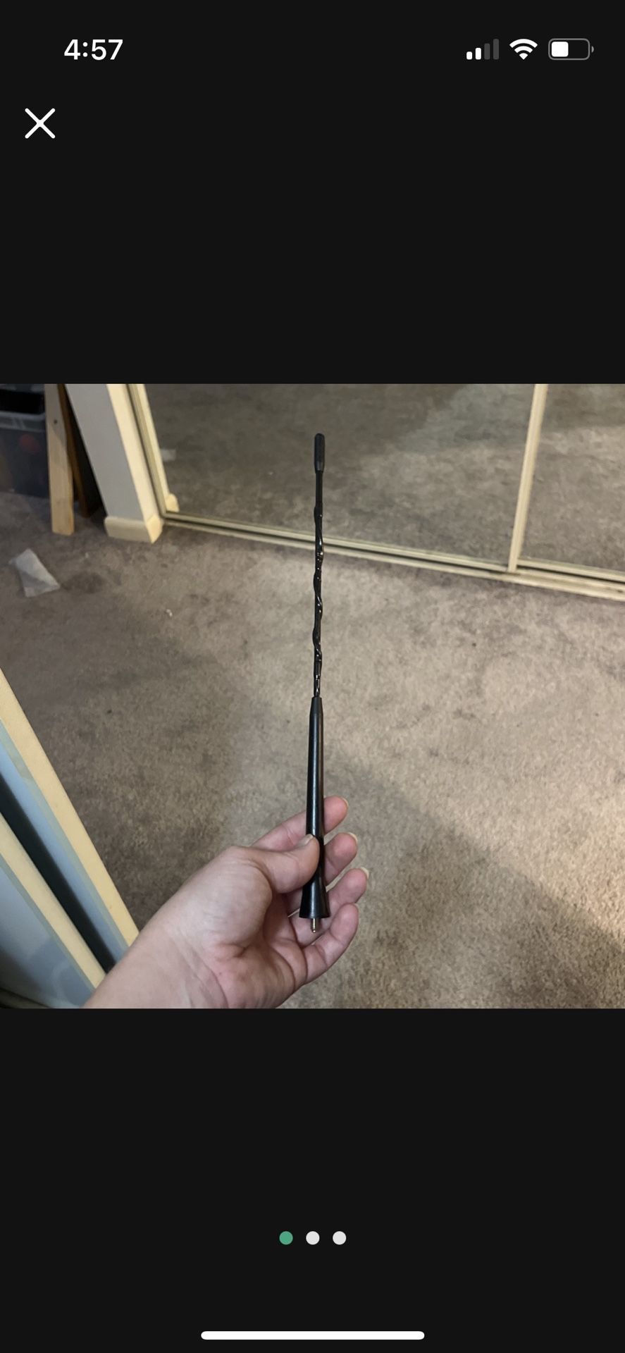 Mini Cooper Car antenna Oem Original Antenna never used came with my 2017 and my 2019 coopers