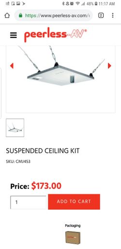 Peerless Projector Ceiling Mounts