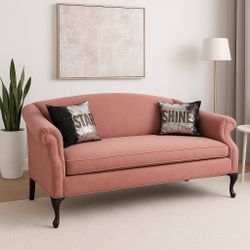 Pink Antique Sectional 