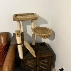 Cat litter box And Tree Furniture 