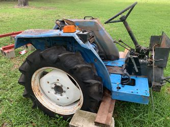 Mitsubishi tractor - project tractor - all parts included