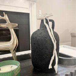 Textured Matte Decor Vase 