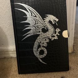 Dragón Notebook Cool Paper Black Silver 