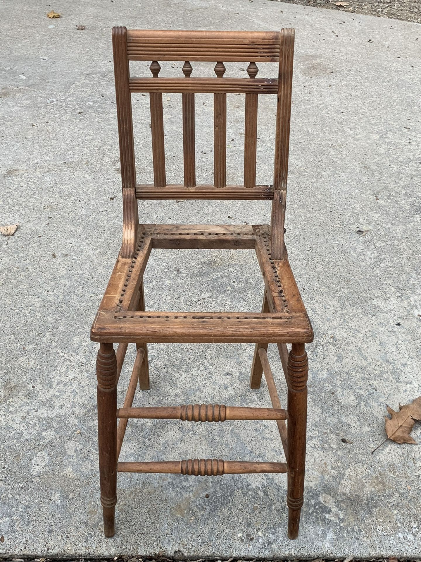 Antique Wooden High chair 