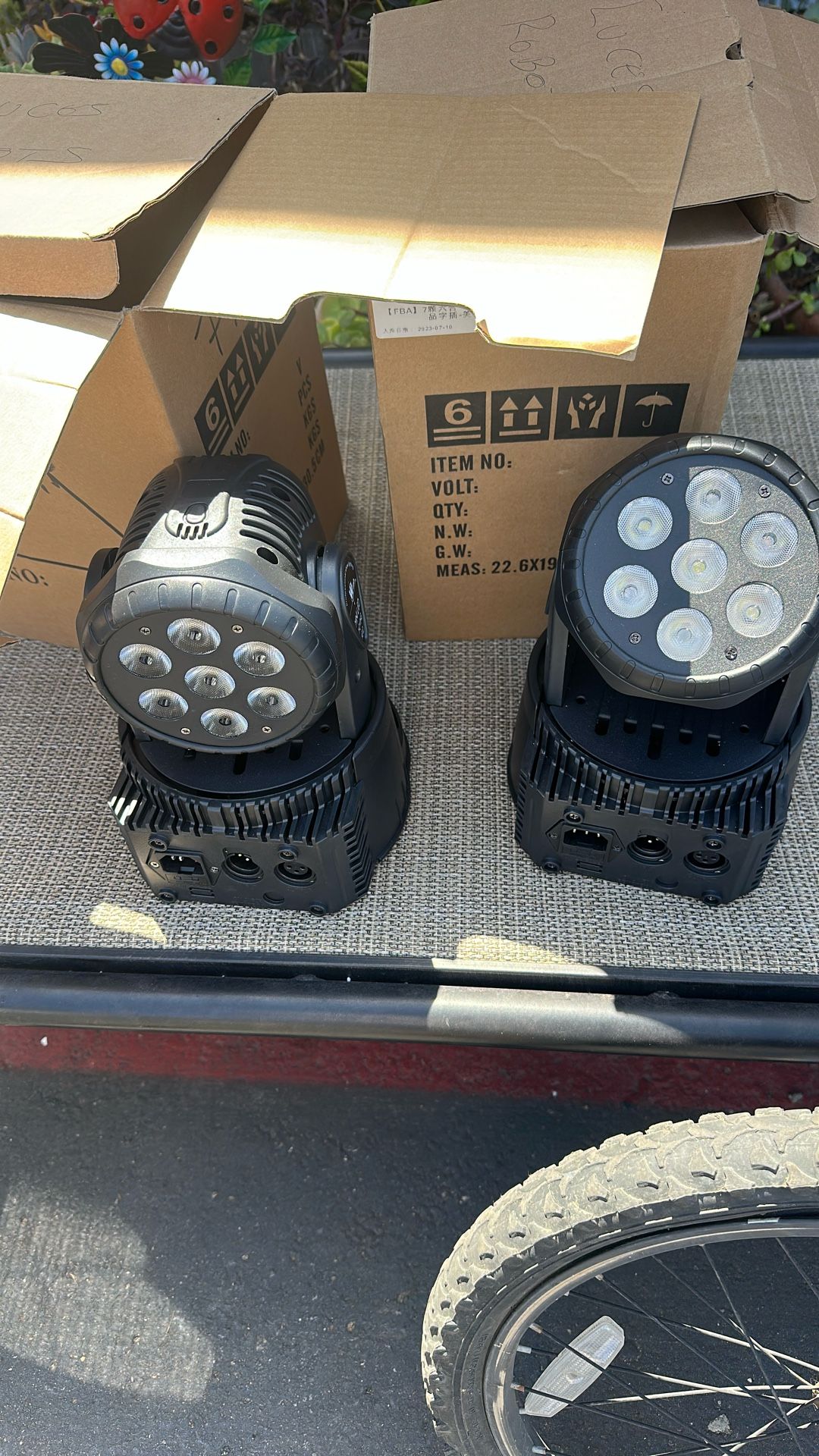 2 Dj Light Used 1 Time