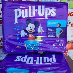Huggies Pull Ups 2  Packs $25 
