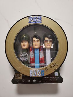 New! PEZ Collectible Limited Edition " ELVIS IS" Metal Canister With CD (2007) - Open To Offers!