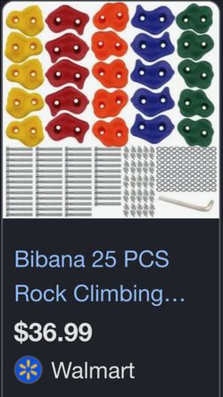 Rock Climbing Set