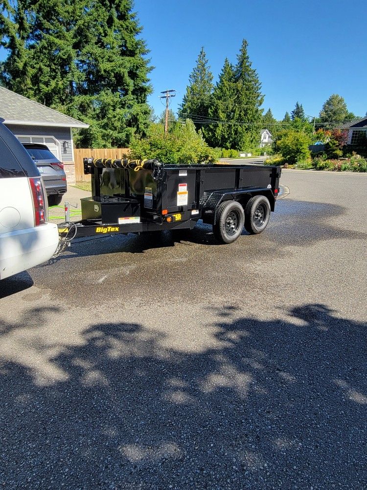 2019 BigTex 70SR Dump Trialer