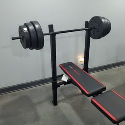 Weight Bench With Weights