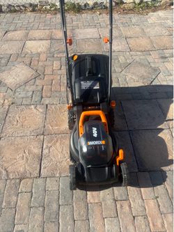 WORX WG779 14" 40V Power Share Cordless Lawn Mower
