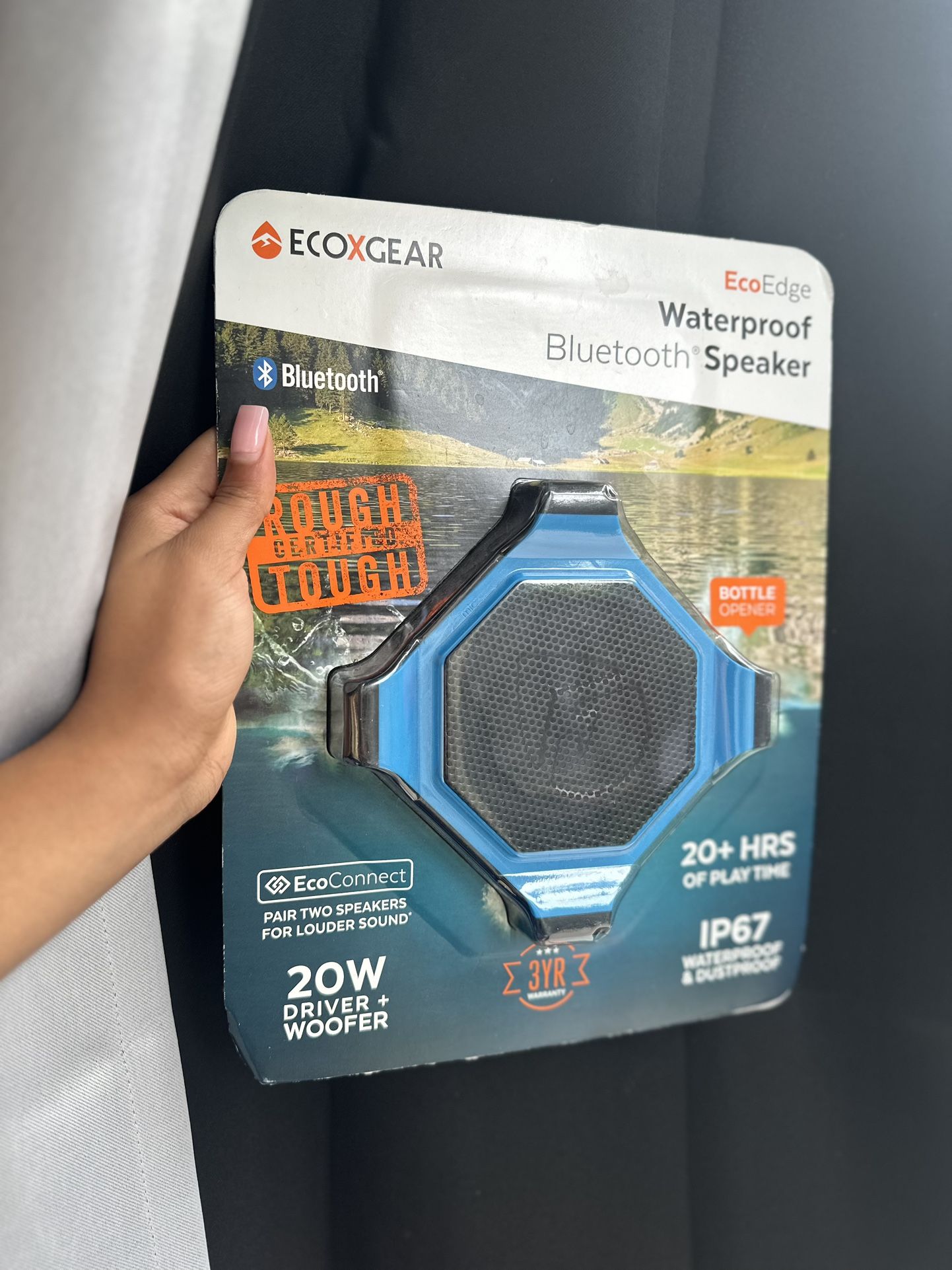 EcoXGear EcoEdge+ Waterproof Bluetooth Speaker – Brand New Sealed